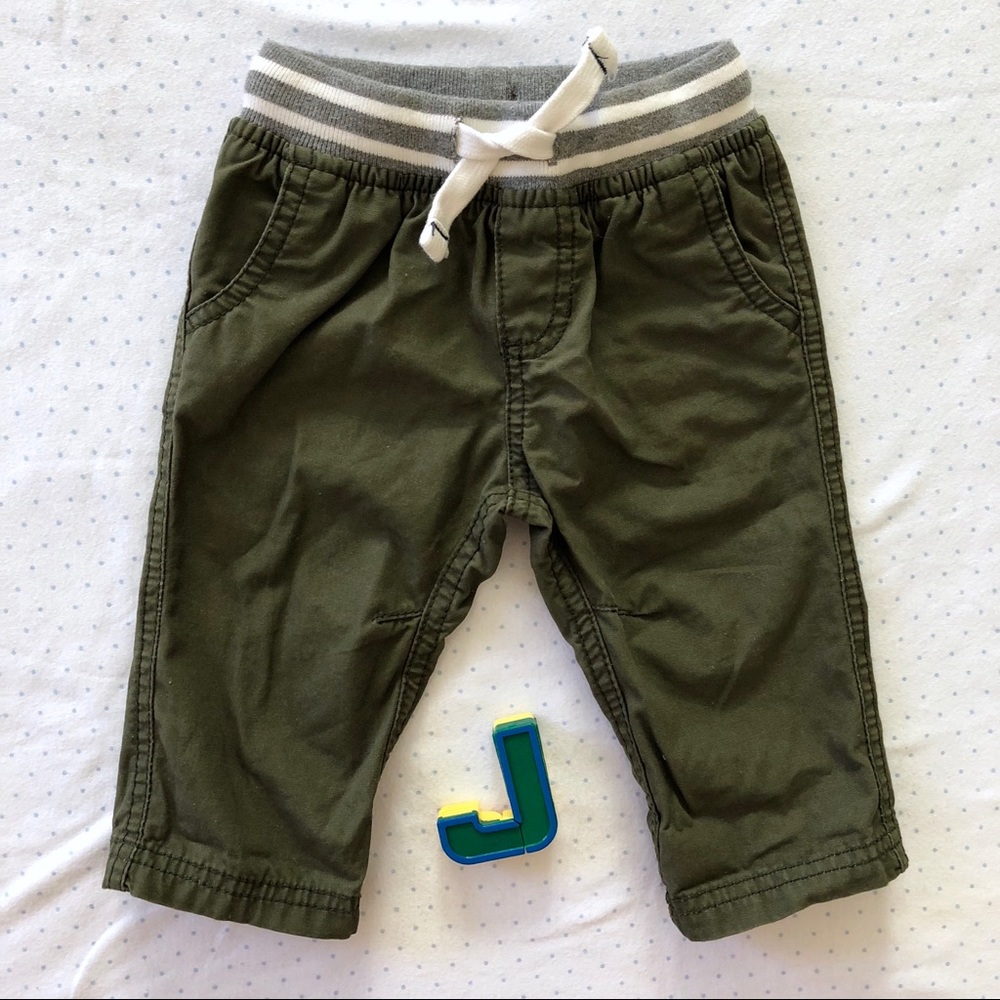 Carters Baby 6m Green Army color pants